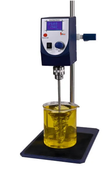 Overhead Stirrer HOS20L (20L, 100–2500 RPM, Digital Control)