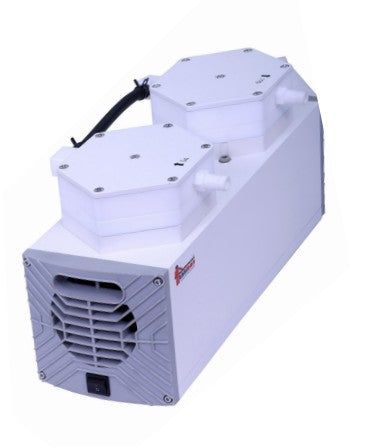 Diaphragm Vacuum Pump – LMVP20 / LMVP40 / LMVP60 (20–60 L/min Flow Rate | Oil-Free Two-Stage Pump | PTFE Coated Head)