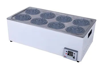 Digital Water Bath LMWB Series (2, 4, 6, 8 Holes, PID Control, 100°C)