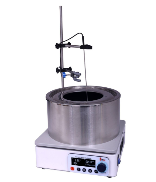Oil Bath Magnetic Stirrer – OBMS2L, OBMS5L (2L / 5L, Heating & Stirring, 300°C)