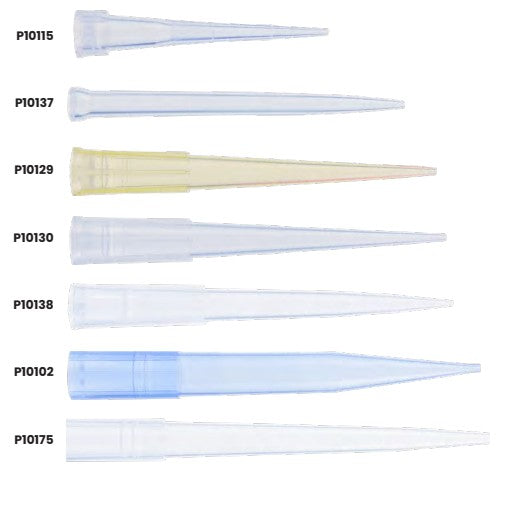 Bulk Pipette Tips, PP – Resealable Bags, DNase/RNase Free