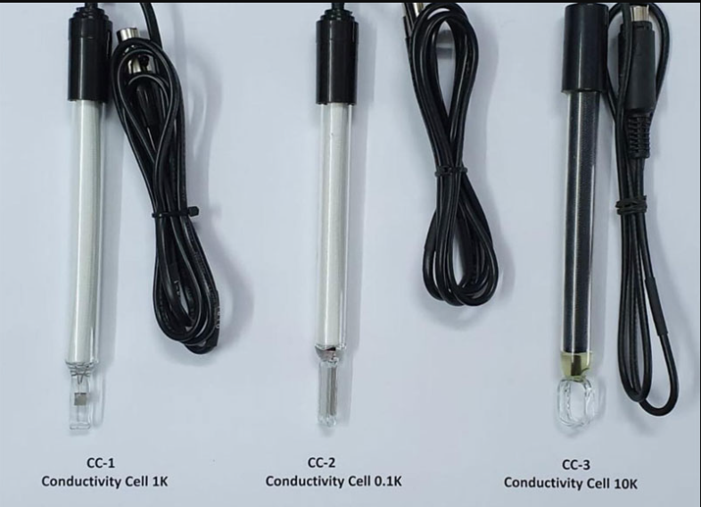 Conductivity Cell – CC1, CC2, CC3, CC4 (Multiple Cell Constants, 0–60°C)