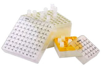 Cryo Storage Box – Polycarbonate Lab Freezer Box for Cryo Vials – BIOTRON