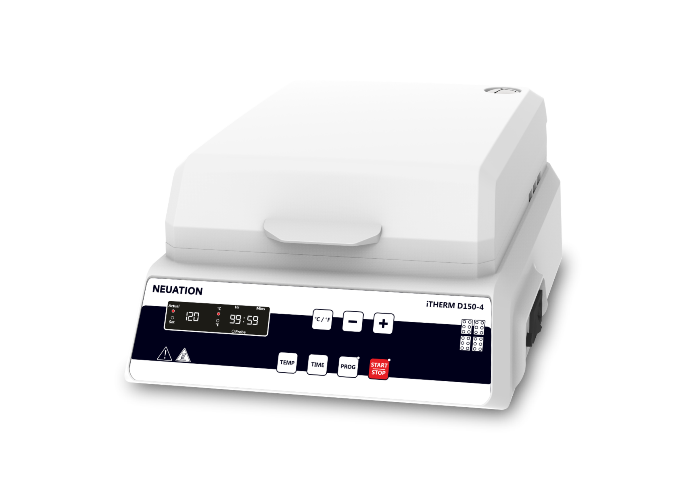iTherm D150-4 Digital Dry Bath – 4-Block Precision Heater with 120°C Max Range & High Accuracy