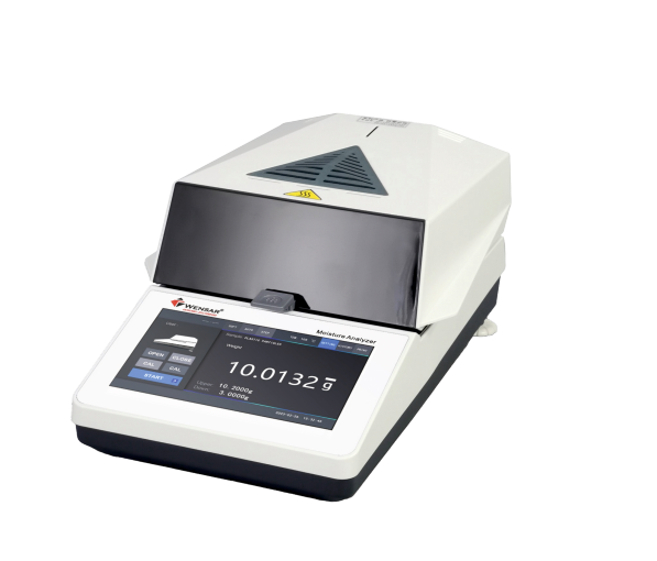 Moisture Analyzer – EMB11 (110g Capacity | 0.1mg Readability | 7" Touch Screen & Halogen Heating)