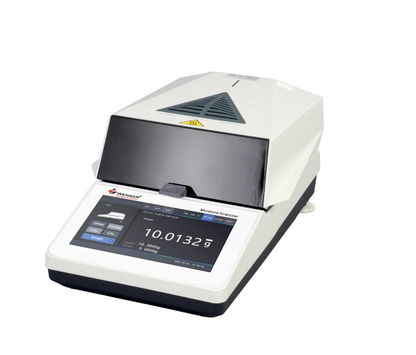 Moisture Analyzer – EMB11 (110g Capacity | 0.1mg Readability | 7" Touch Screen & Halogen Heating)