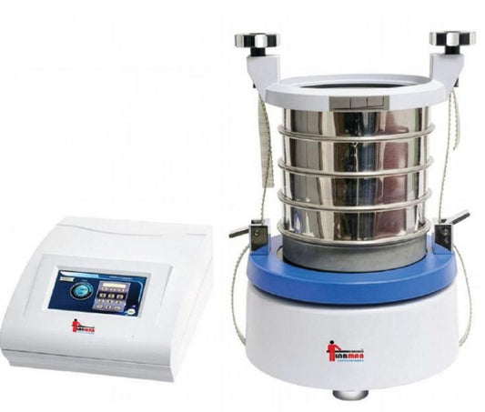 Electromagnetic Sieve Shaker – ESS300M / ESS325T (Manual Knob or 5" Touch Screen Control | ≤325 Mesh | Electromagnetic Vibration)