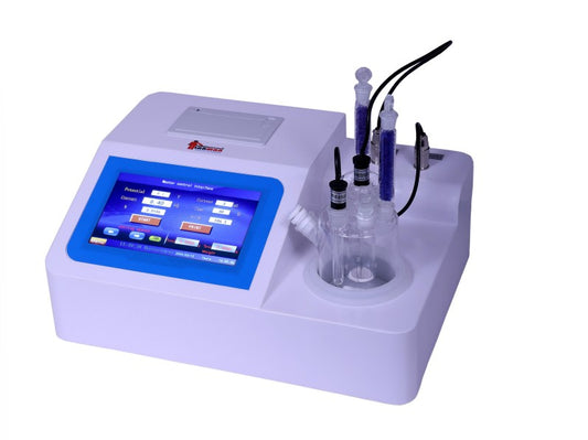 Karl Fischer Titrator – KFT2T (Coulometric Method | 7" Touch Screen | Built-in Printer)