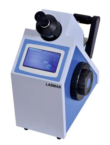 ABBE Refractometer LMAR1317T (1.30000–1.72000 nD, 0–100% Brix, Touch Screen)