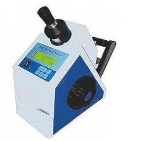 ABBE Refractometer LMAR1317 (1.3000–1.7000 nD, 0–100% Brix, LCD Display)
