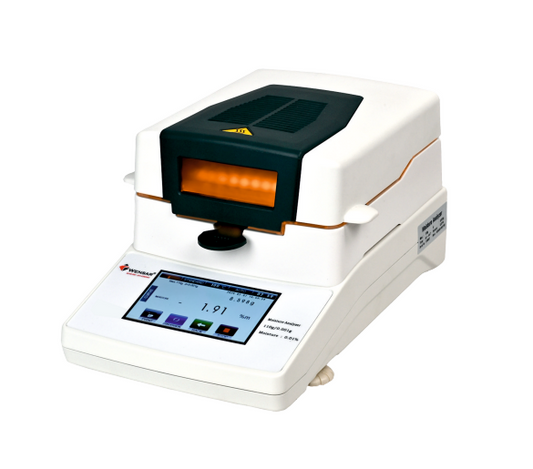 Moisture Analyzer – LMB1, LMB1IR (110g Capacity | 1mg Readability | Touch Screen & Halogen/Infrared Heating)