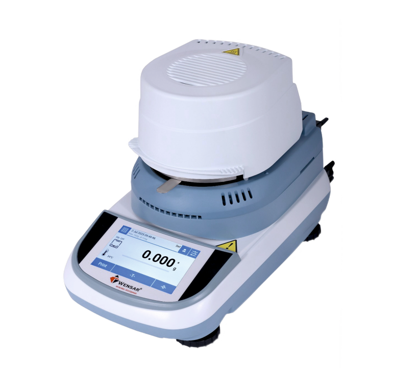 Moisture Analyzer – LMB17T (160g Capacity | 1mg Readability | 5" Touch Screen & Halogen Heating)