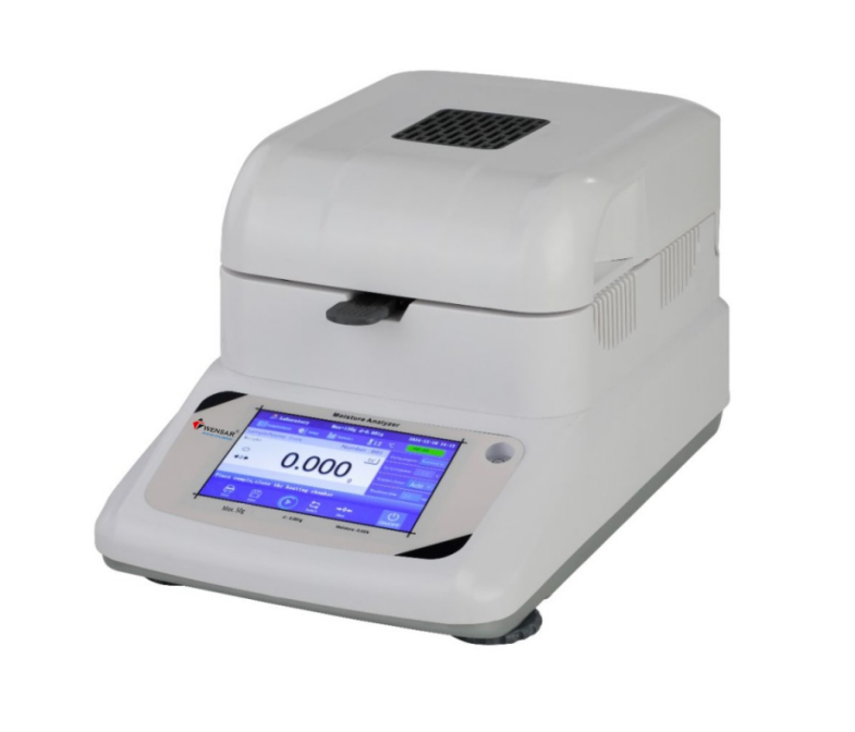 Moisture Analyzer – LMB5 (50g, 1mg Readability, Halogen Heating)