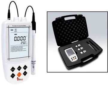 Portable Conductivity Meter LMCM2P (Auto Range, USB Interface)