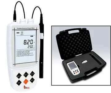 Portable Dissolved Oxygen Meter LMDO4P (Polarographic Sensor, USB Interface)