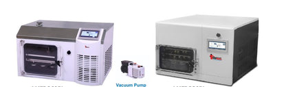 Pilot Freeze Dryer – LMFD260PL / LMFD280PL (-60°C / -80°C Condenser Temperature | 7" Touch Screen | Integrated Vacuum Control)