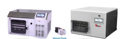 Pilot Freeze Dryer – LMFD260PL / LMFD280PL (-60°C / -80°C Condenser Temperature | 7" Touch Screen | Integrated Vacuum Control)