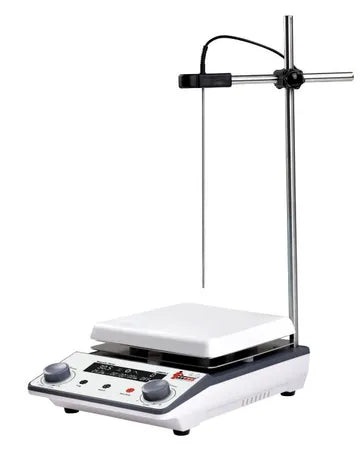 Ceramic Hotplate Magnetic Stirrer LMMS20LC (350°C, 20L, Ceramic Coated Plate)