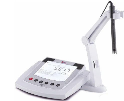 Benchtop pH/mV/°C Meter with 5-Point Calibration LMPH12