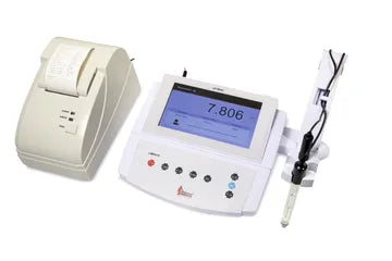 Benchtop pH Meter LMPH15 (Thermal Printer, 5-Point Calibration)
