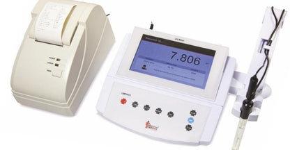 Benchtop pH Meter LMPH15 (Thermal Printer, 5-Point Calibration)