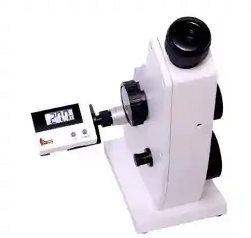 Manual ABBE Refractometer MAR100 (1.300–1.700 nD, 0–95% Brix, Digital Temperature)