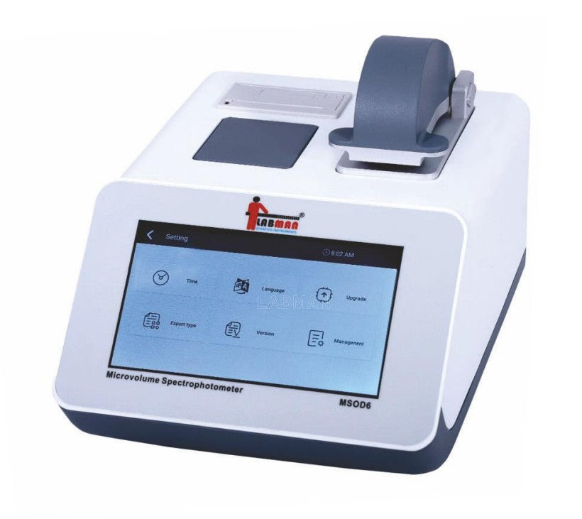 Microvolume Spectrophotometer MSOD6 (Biophotometer)