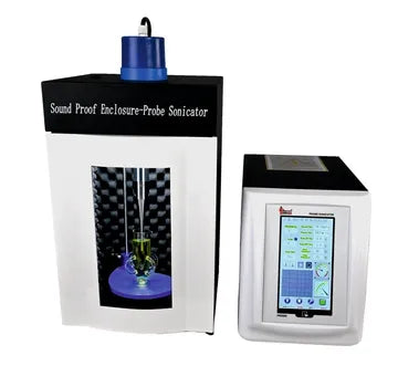 Probe Sonicator with Sound Proof Enclosure PRO656 / PRO900 / PRO1200 / PRO1800 (20–25 kHz, up to 1800W, Touch Screen)