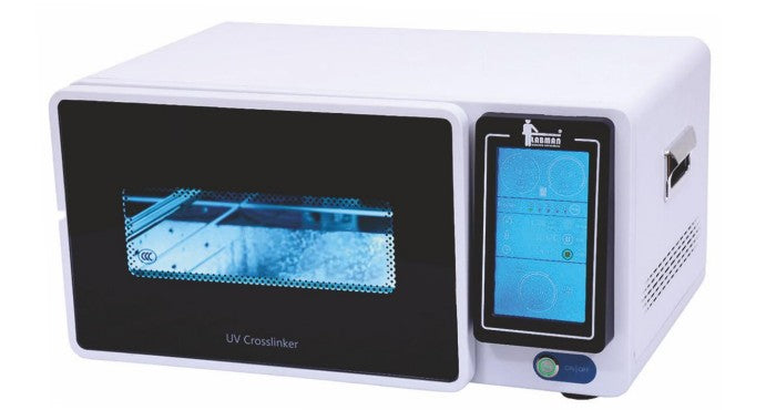 UV Crosslinker UVCL254 (254 nm, 0–999.99 mJ/cm², 880 cm² Area)