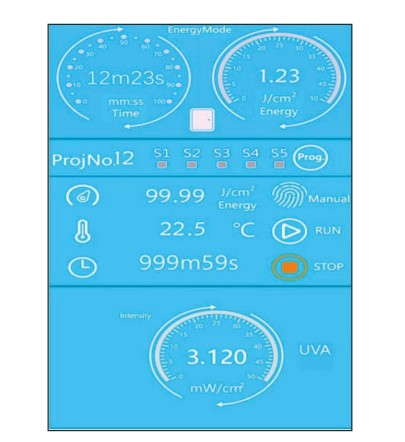 UV Crosslinker UVCL254 (254 nm, 0–999.99 mJ/cm², 880 cm² Area)
