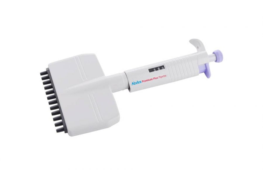 Abdos Premium Plus 12-Channel Adjustable Multichannel Pipette – Fully Autoclavable